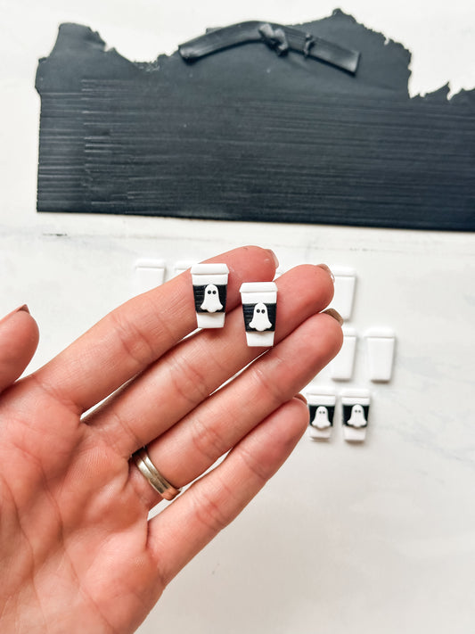 Ghost Coffee Studs